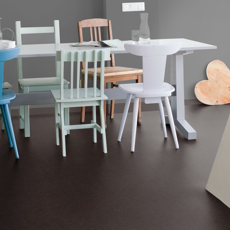 Marmoleum Cocoa 2.5 dark chocolate 3581. Floorin epood