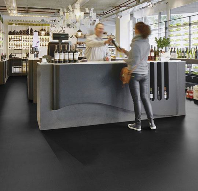 Pilt Marmoleum Walton 2.5 black 3323