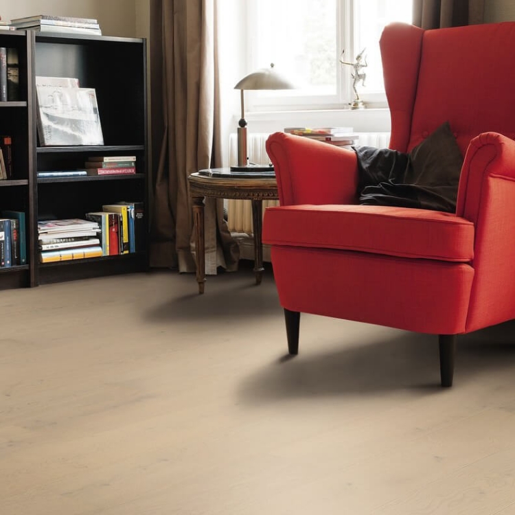 Pilt Parkett HARO 4000 Plank TAMM sand grey Markant 2V permaDur