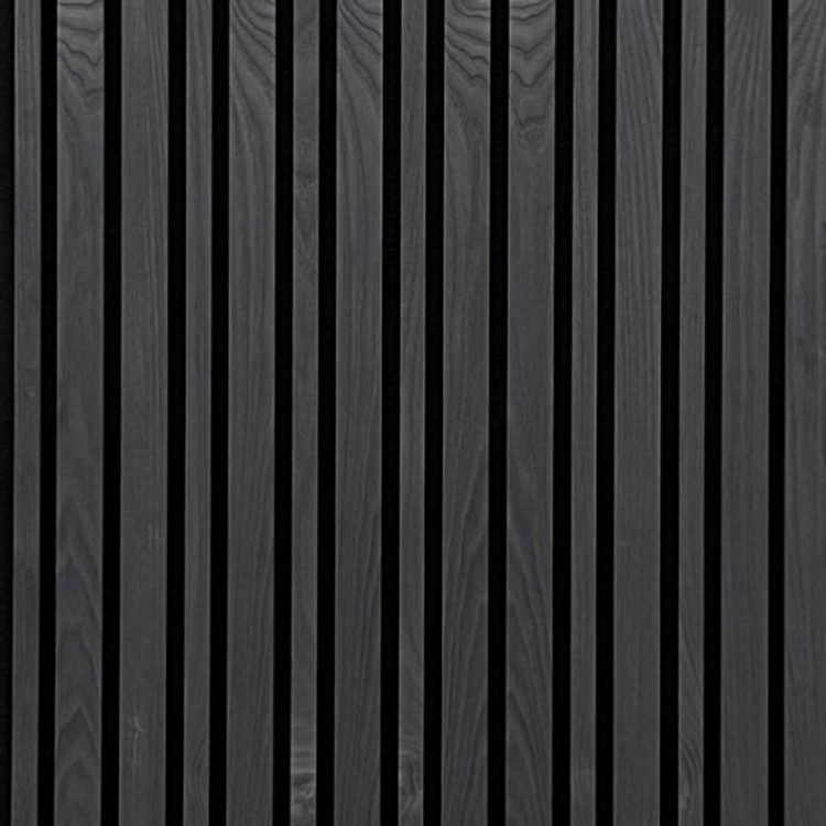 Akustiline seinapaneel Barcode black ash 60x240 cm