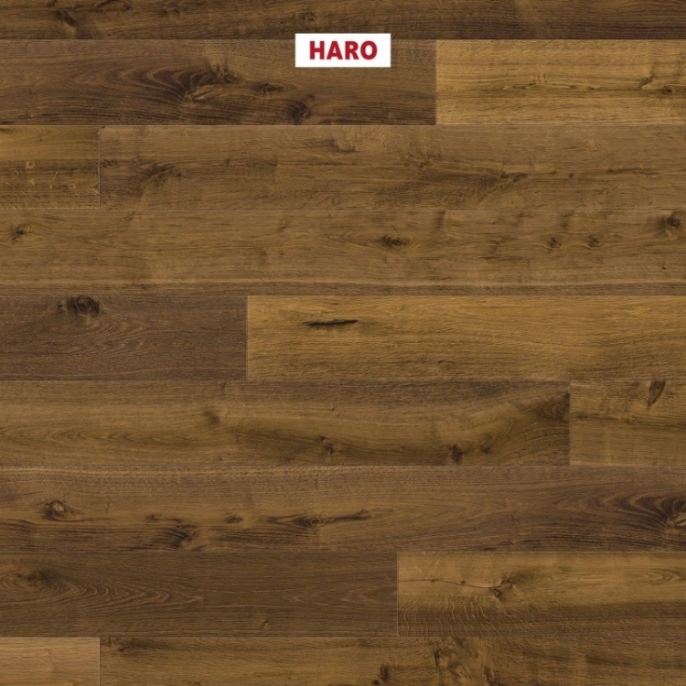 Pilt Parkett HARO 4000 Plank Tamm fumed Sauvage naturaLin+