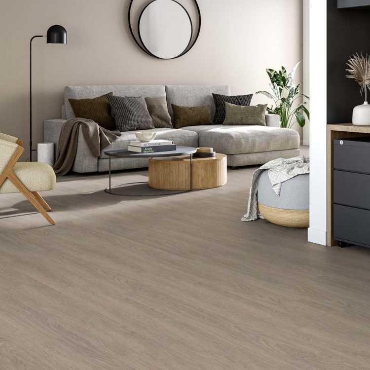 Vinüülparkett Essence Rigid 55 Cool Oak Light Beige 120