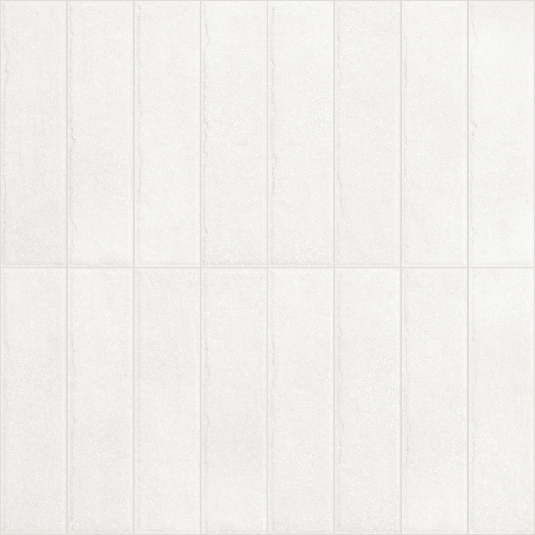 Pilt Põranda- ja seinaplaat Tetris white mat 5x20R