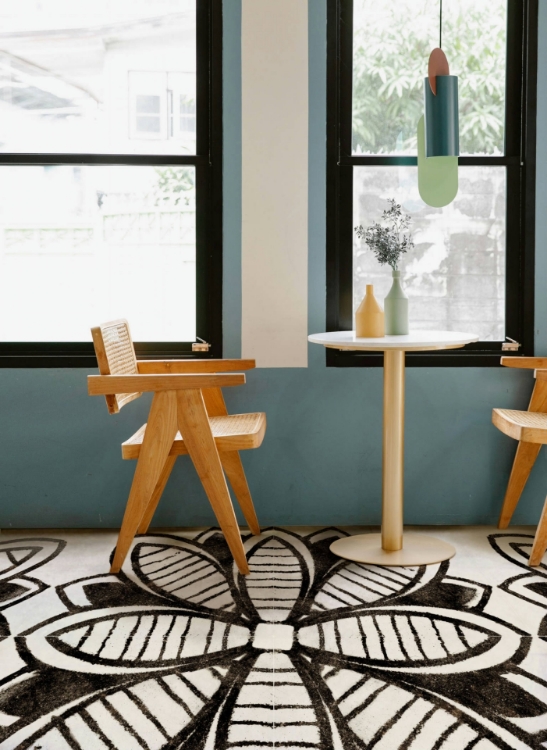 Pilt Põranda- ja seinaplaat Riggiole Deco_5 90x90R