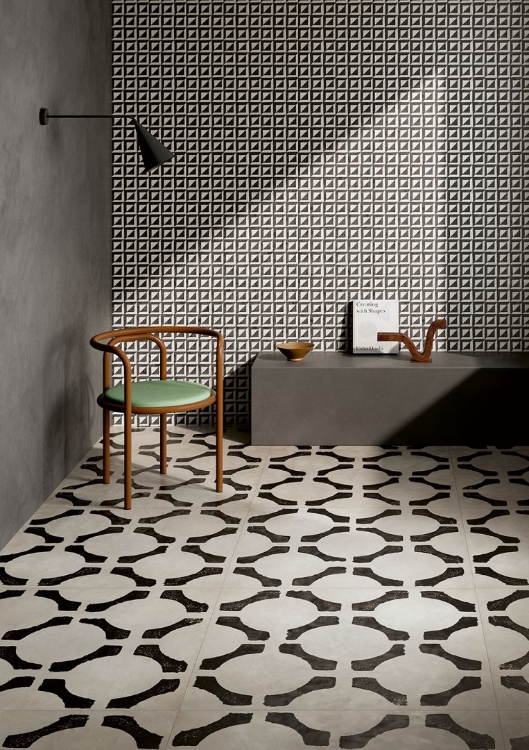 Pilt Põranda- ja seinaplaat Riggiole Deco_1 20x20R