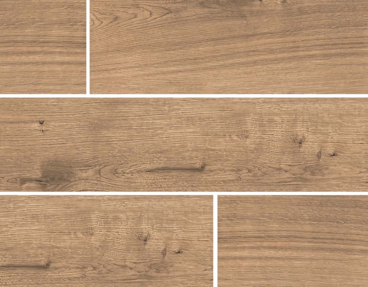 Pilt Põranda- ja seinaplaat Prime Wood brown 15x60